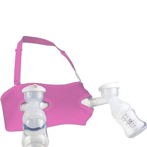 Spice Pinke Free Pumping Bra, Patented- bras - ONLY